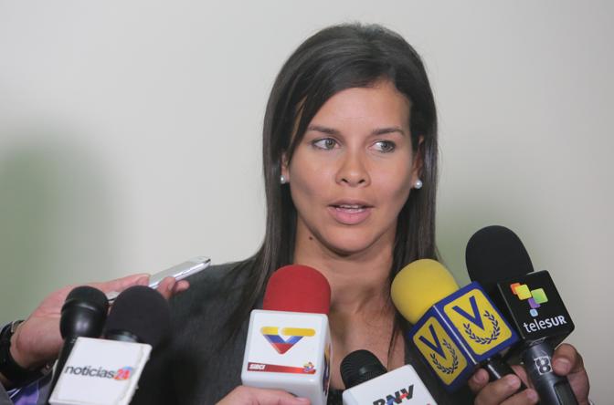 Alejandra Benitez  anche ministro dello sport in Venezuela, nominata dal presidente Nicolas Maduro
